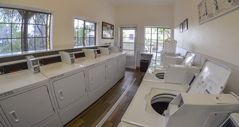 Onsite Laundry Rooms @ Duck Creek RV Park & Resort