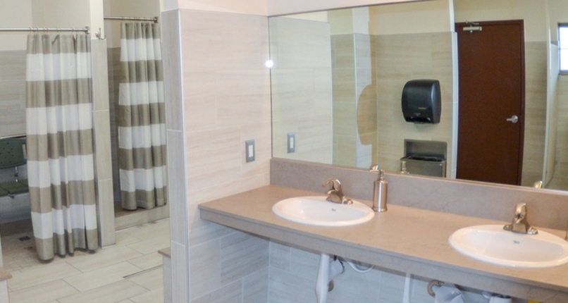 Sparkling Restrooms @ Duck Creek RV Park & Resort